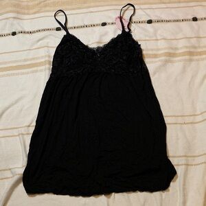 Soft Lace Trimmed Chemise Slip Size XL